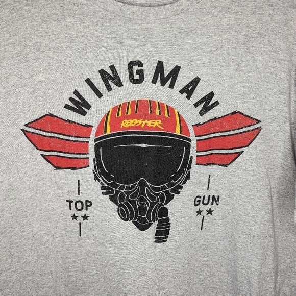 Top Gun Maverick Wingman Air Force airman helmet graphic Tshirt size men's XL - Picture 2 of 3